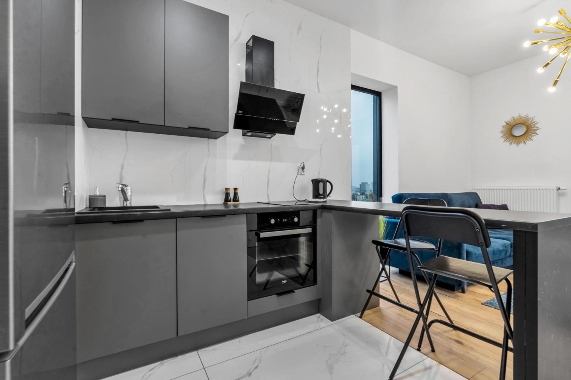 Warsaw Business Apartments - Air Conditioning, 10Th Floor, City View, Balcony - By Rentujemy Luaran gambar