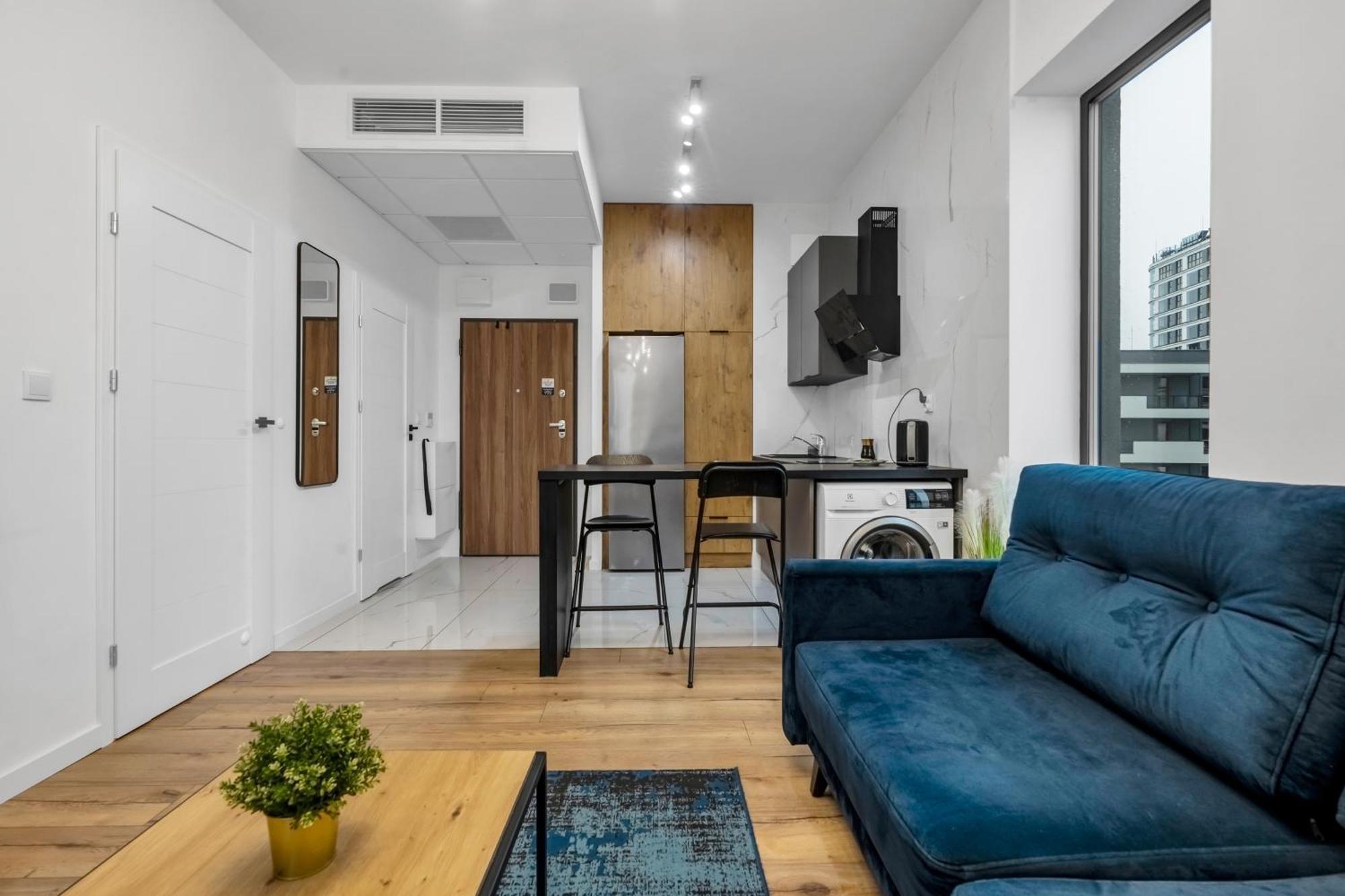 Warsaw Business Apartments - Air Conditioning, 10Th Floor, City View, Balcony - By Rentujemy Luaran gambar
