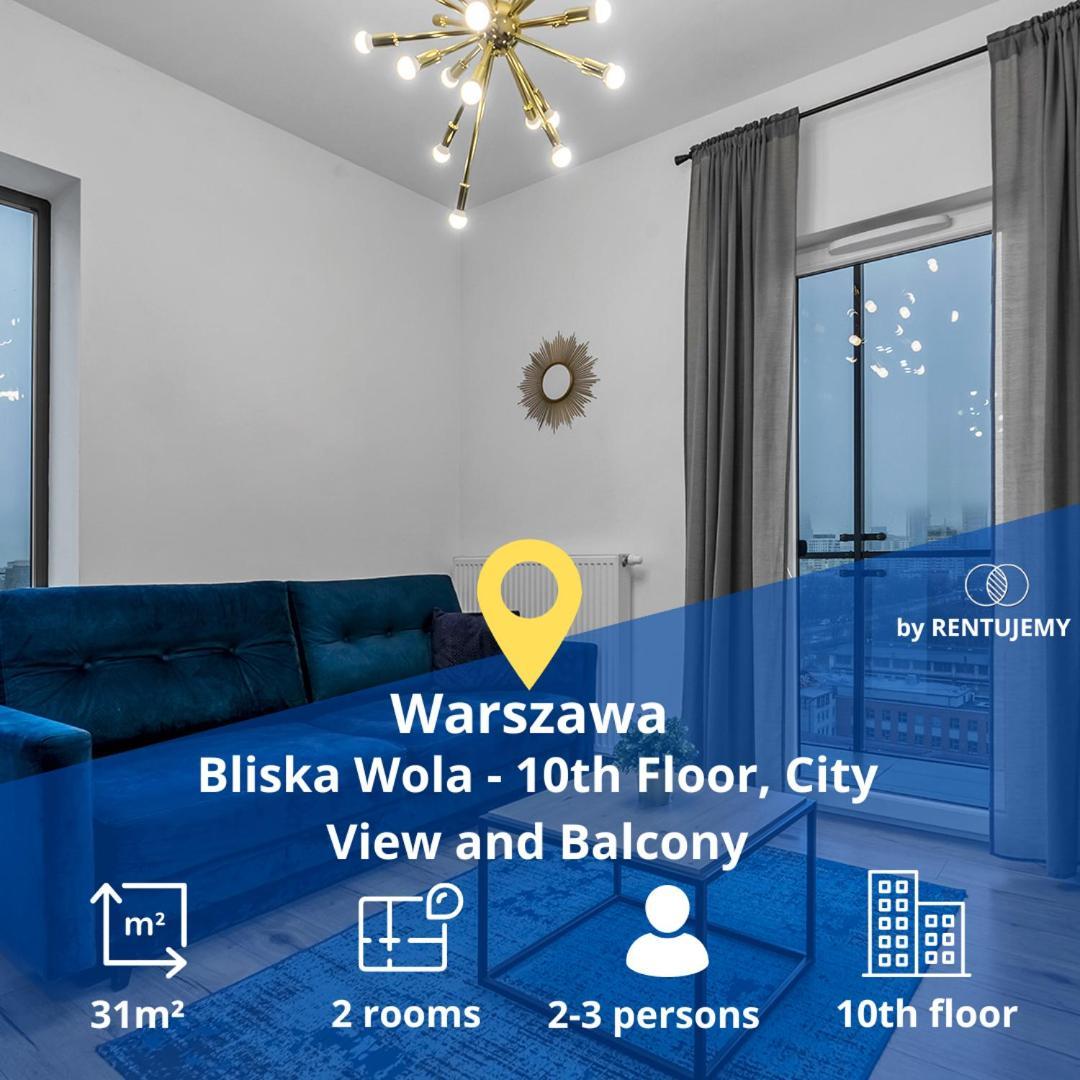 Warsaw Business Apartments - Air Conditioning, 10Th Floor, City View, Balcony - By Rentujemy Luaran gambar
